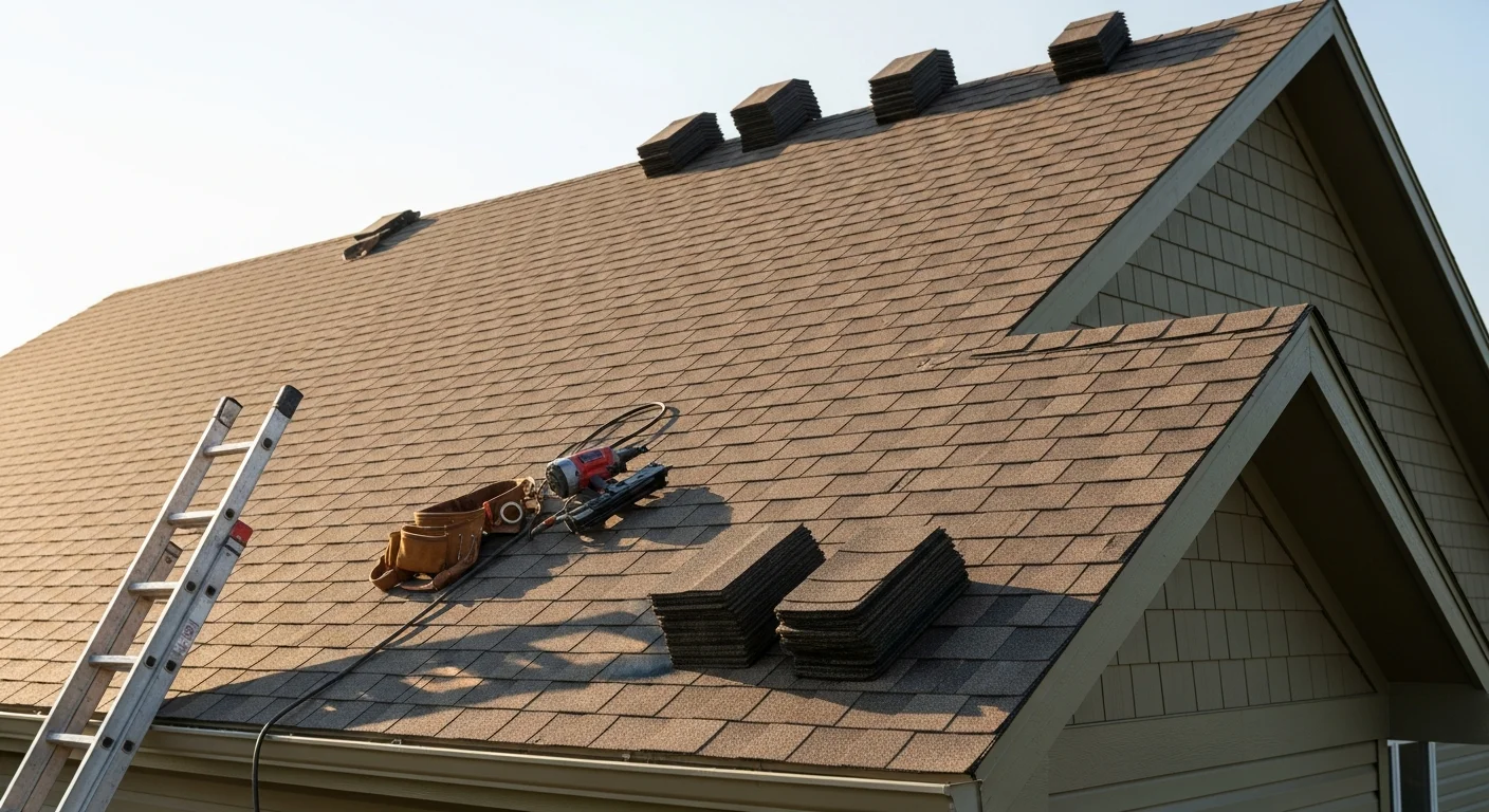 Residential roof installation and replacement