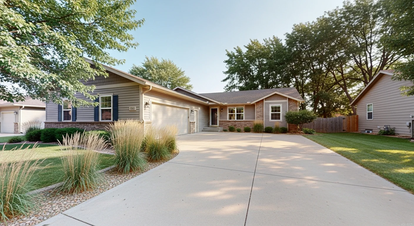 A well-maintained residential home in Parker with a clear driveway and landscaped yard on a sunny day.
